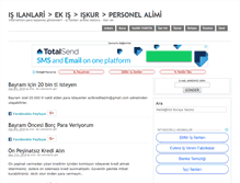 Tablet Screenshot of isilanlari.me